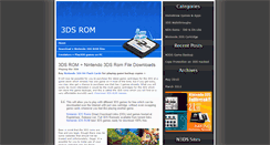 Desktop Screenshot of 3ds-rom.com